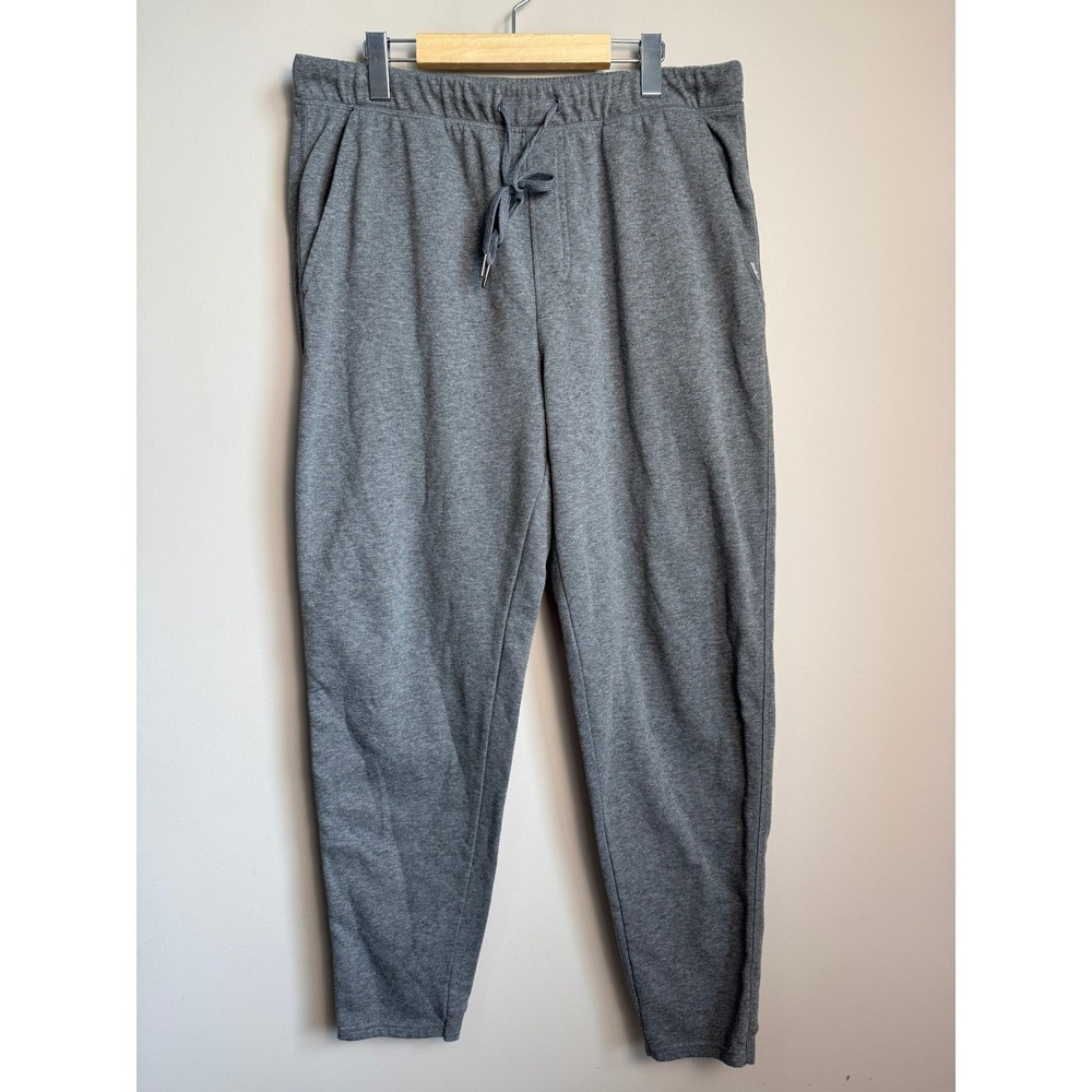 Eddie Bauer Lounge Jogger Sweatpant L Heather Gray Mens Gorpcore Minimalist Cozy